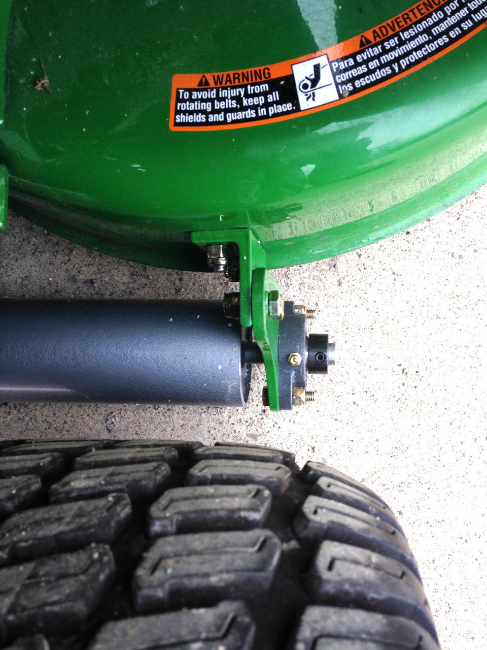 Lawn Striping Roller Kit for 2010 John Deere 720A with the 60" 7 Iron deck