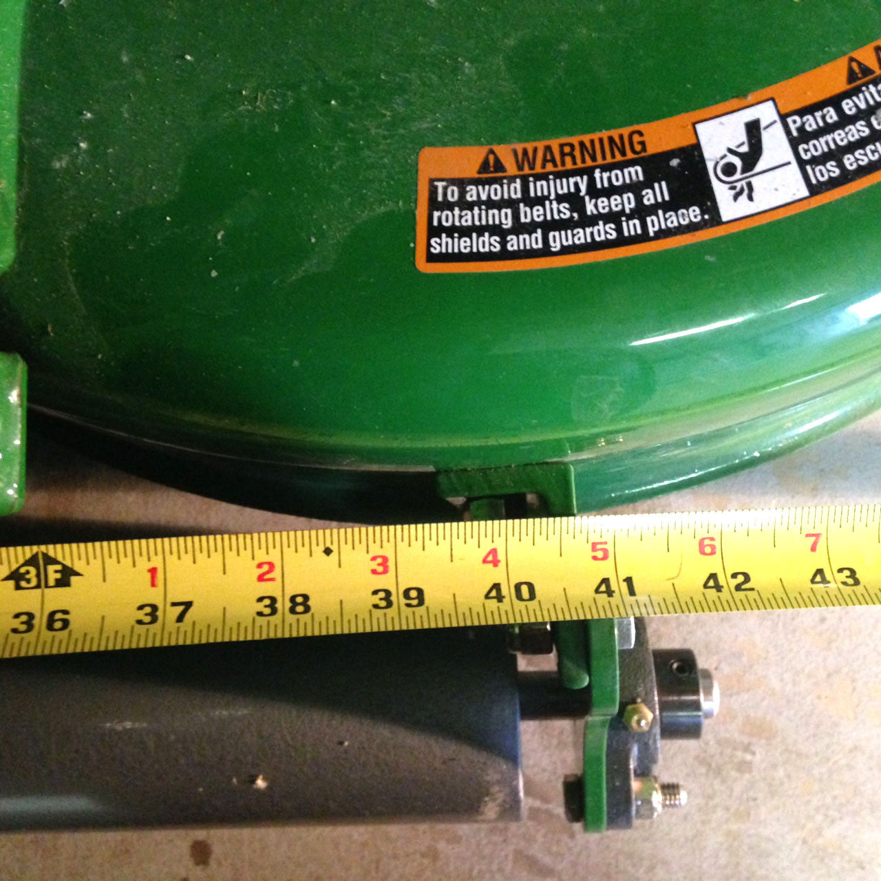 Lawn Striping Roller Kit for 2010 John Deere 720A with the 60" 7 Iron deck