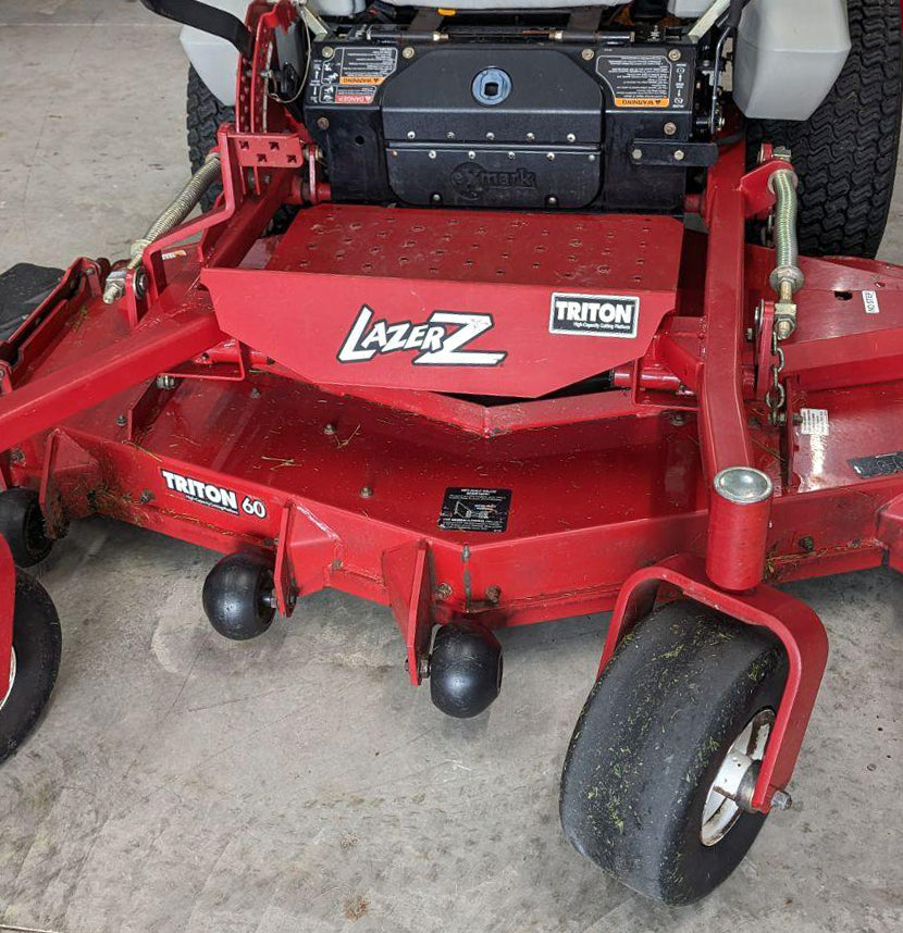 eXmark Lazer with 60" Triton Deck Lawn Striper Kit