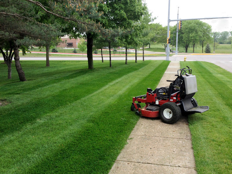 Walk behind lawn discount striper