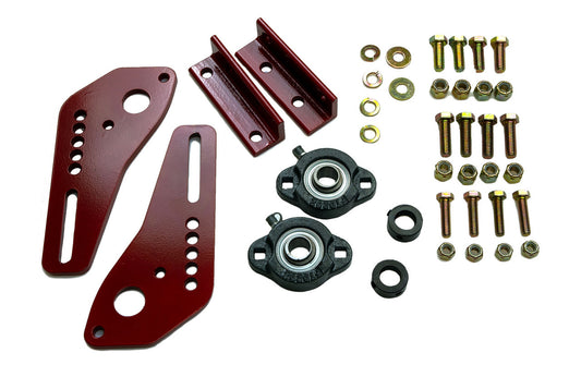 Universal Kit Bracket & Bearing Assembly Only - No Roller Included